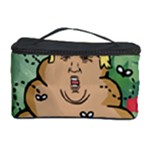 poop reindeer donald trump Cosmetic Storage Case