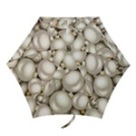 Christmas Silver Ornaments Mini Folding Umbrella