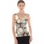 Christmas Silver Ornaments Tank Top