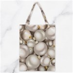 Christmas Silver Ornaments Classic Tote Bag