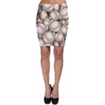 Christmas Silver Ornaments Bodycon Skirt