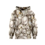 Christmas Silver Ornaments Kids  Zipper Hoodie