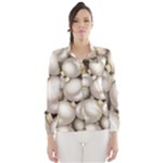 Christmas Silver Ornaments Wind Breaker (Women)