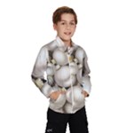 Christmas Silver Ornaments Wind Breaker (Kids)