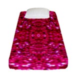 Hot Pink Glitter Fitted Sheet (Single Size)