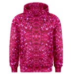 Hot Pink Glitter Men s Pullover Hoodie