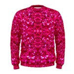 Hot Pink Glitter Men s Sweatshirt