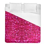 Hot Pink Glitter Duvet Cover (Full/ Double Size)