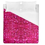 Hot Pink Glitter Duvet Cover (Queen Size)