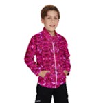 Hot Pink Glitter Wind Breaker (Kids)