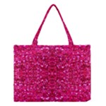 Hot Pink Glitter Medium Tote Bag