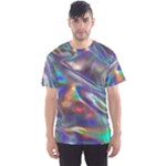 holographic Men s Sport Mesh Tee