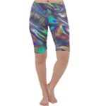 holographic Cropped Leggings 