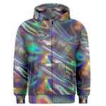 holographic Men s Zipper Hoodie