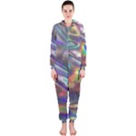 holographic Hooded Jumpsuit (Ladies)