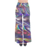 holographic Women s Chic Palazzo Pants 