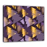 purple christmas trees Canvas 24  x 20  (Stretched)