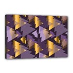 purple christmas trees Canvas 18  x 12  (Stretched)