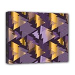 purple christmas trees Deluxe Canvas 20  x 16  (Stretched)