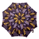 purple christmas trees Hook Handle Umbrella (Medium)