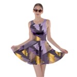 purple christmas trees Skater Dress