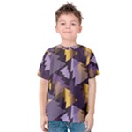 purple christmas trees Kids  Cotton Tee