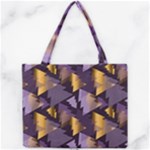 purple christmas trees Mini Tote Bag