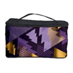 purple christmas trees Cosmetic Storage Case