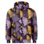 purple christmas trees Men s Zipper Hoodie