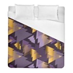 purple christmas trees Duvet Cover (Full/ Double Size)