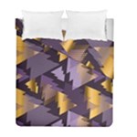 purple christmas trees Duvet Cover Double Side (Full/ Double Size)