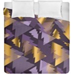 purple christmas trees Duvet Cover Double Side (King Size)