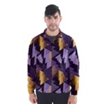 purple christmas trees Wind Breaker (Men)