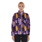 purple christmas trees Winter Jacket