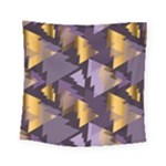 purple christmas trees Square Tapestry (Small)