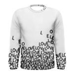 Love Love Love Men s Long Sleeve Tee