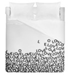 Love Love Love Duvet Cover (Queen Size)