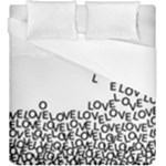 Love Love Love Duvet Cover (King Size)