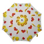 Valentine Emojis Hook Handle Umbrella (Small)