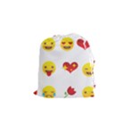 Valentine Emojis Drawstring Pouch (Small)