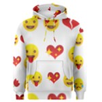 Valentine Emojis Men s Pullover Hoodie