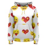 Valentine Emojis Women s Pullover Hoodie