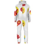 Valentine Emojis Hooded Jumpsuit (Men)