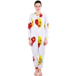 Valentine Emojis OnePiece Jumpsuit (Ladies)