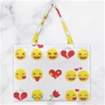 Valentine Emojis Medium Tote Bag