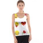 Valentine Emojis Tank Top