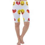 Valentine Emojis Cropped Leggings 