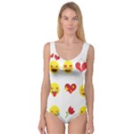 Valentine Emojis Princess Tank Leotard 