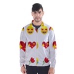 Valentine Emojis Wind Breaker (Men)