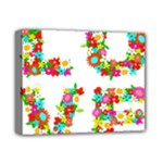 Floral Love Deluxe Canvas 14  x 11  (Stretched)